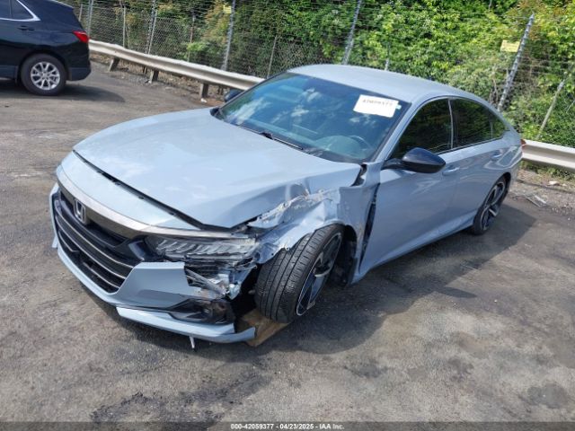 2021 HONDA ACCORD 1HGCV1F38MA034274 Photo 1