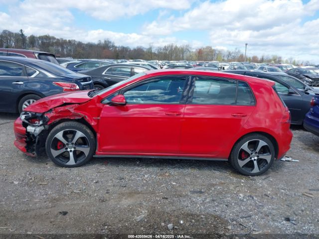3VW4T7AU7HM033778 Volkswagen Golf Gti Autobahn 4-door/s 4-door/se 4-door/sport 4-door