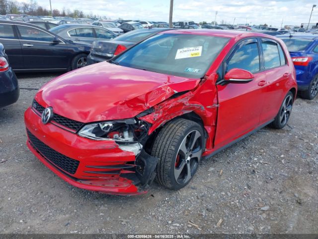 3VW4T7AU7HM033778 Volkswagen Golf Gti Autobahn 4-door/s 4-door/se 4-door/sport 4-door