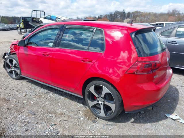 3VW4T7AU7HM033778 Volkswagen Golf Gti Autobahn 4-door/s 4-door/se 4-door/sport 4-door