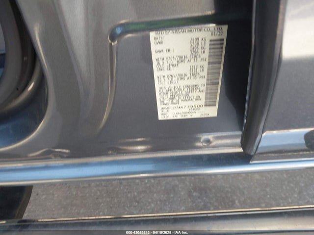 1N6AD0ER5KN739500 Nissan Frontier Sv