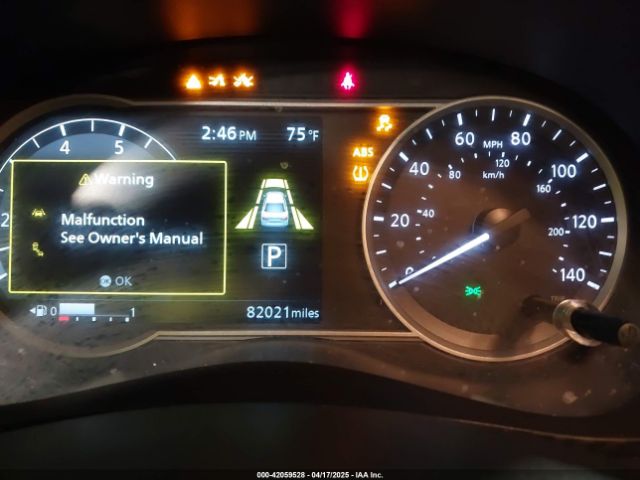 3N1CN8EV5ML853958 Nissan Versa Sv Xtronic Cvt