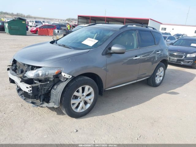 JN8AZ1MW5EW527510 Nissan MURANO SL