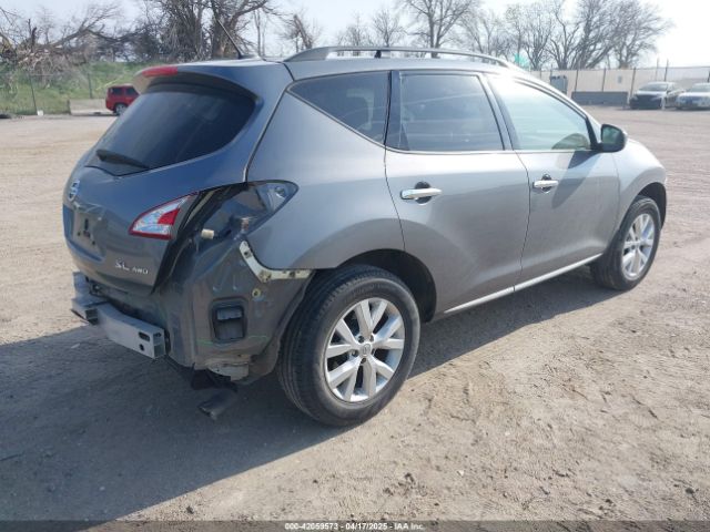 JN8AZ1MW5EW527510 Nissan MURANO SL