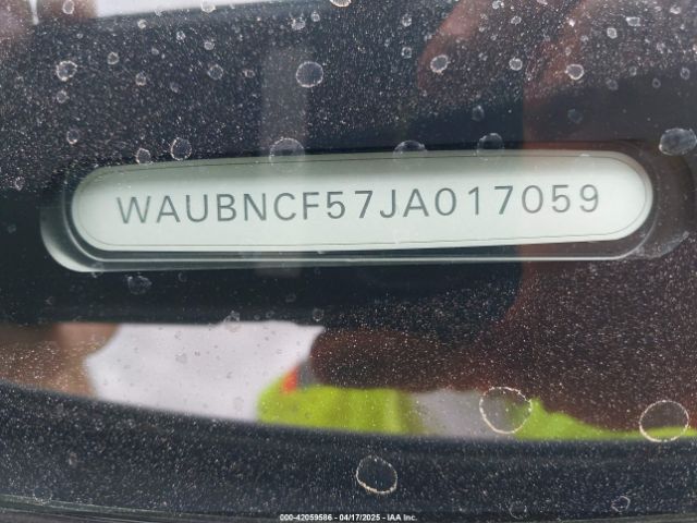 WAUBNCF57JA017059 Audi A5 2.0t Premium