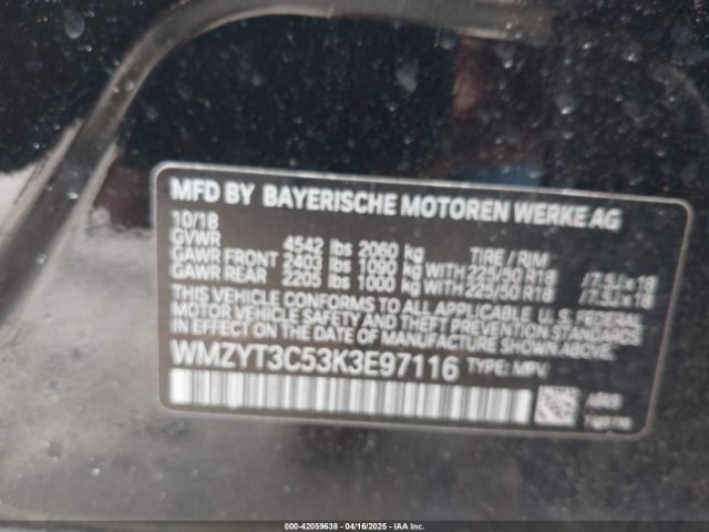 WMZYT3C53K3E97116 Mini Countryman Cooper S