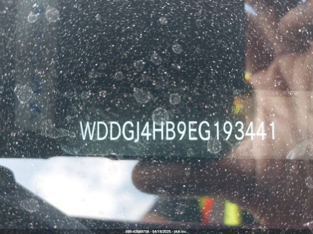 WDDGJ4HB9EG193441 Mercedes-Benz C 250