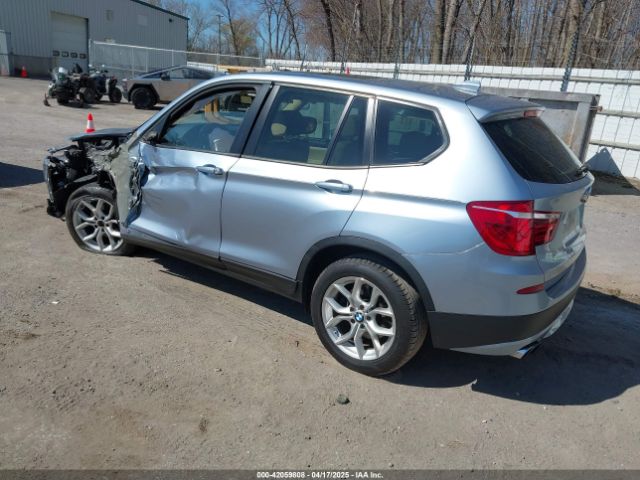 2014 BMW X3 5UXWX7C54E0E81353 Photo 2