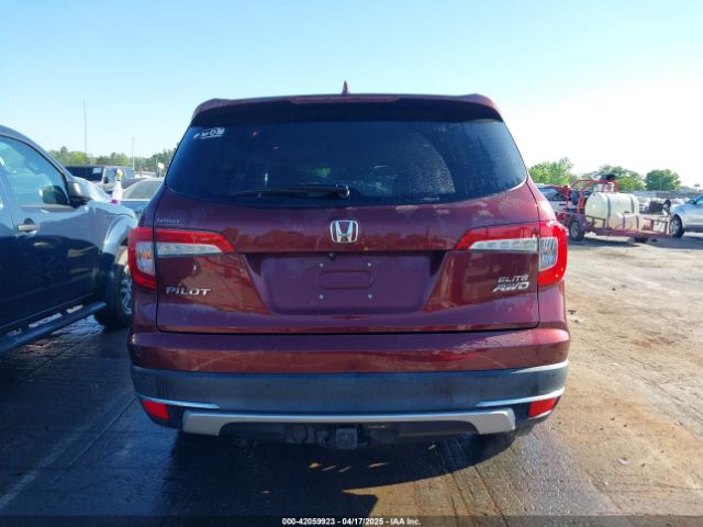 5FNYF6H00KB067307 Honda Pilot Elite