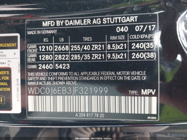2018 MERCEDES-BENZ AMG GLC 43 COUPE WDC0J6EB3JF321999 Photo 8