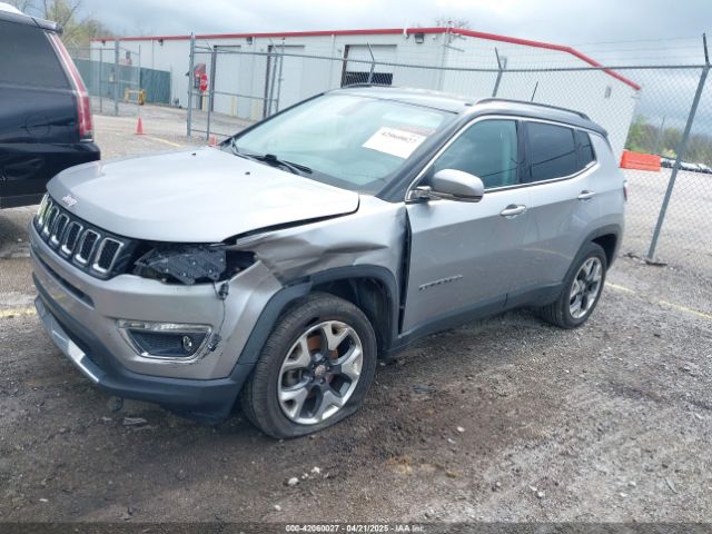 3C4NJDCBXJT365801 Jeep Compass Limited 4x4