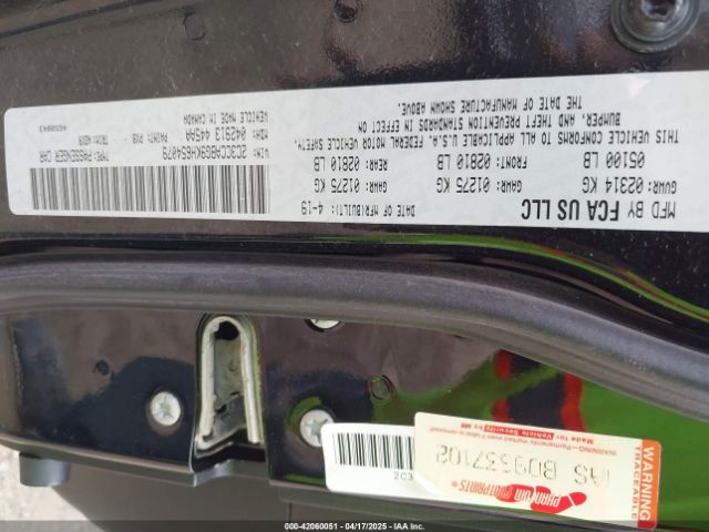 2C3CCABG9KH654079 Chrysler 300