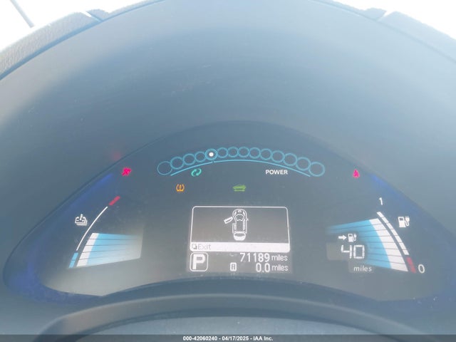1N4AZ0CP3FC322339 Nissan LEAF S