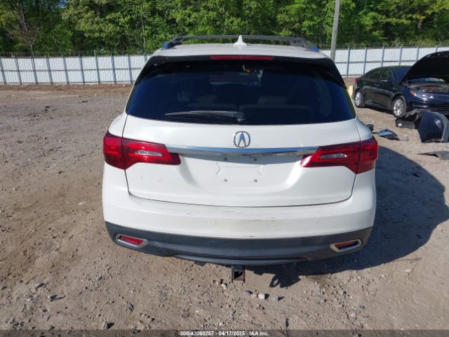 5FRYD4H42FB010236 Acura Mdx Technology Package