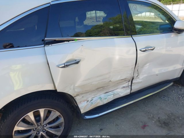 5FRYD4H42FB010236 Acura Mdx Technology Package