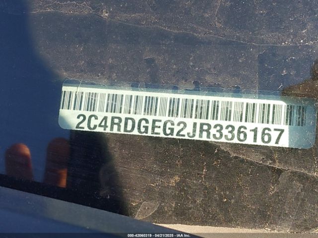 2C4RDGEG2JR336167 Dodge Grand Caravan Gt