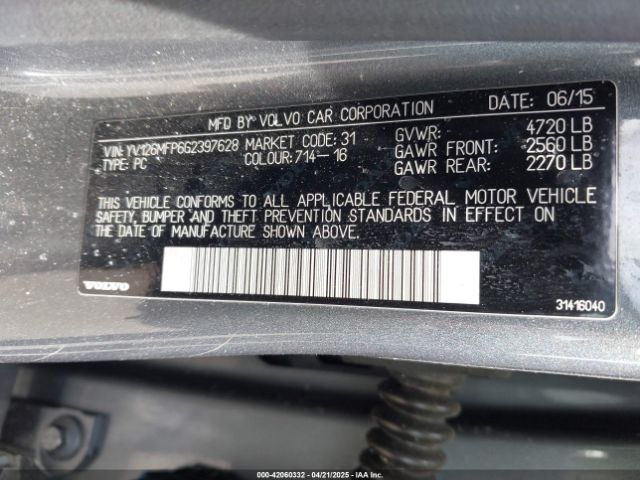 YV126MFP6G2397628 Volvo S60 T5 R-design Special Edition