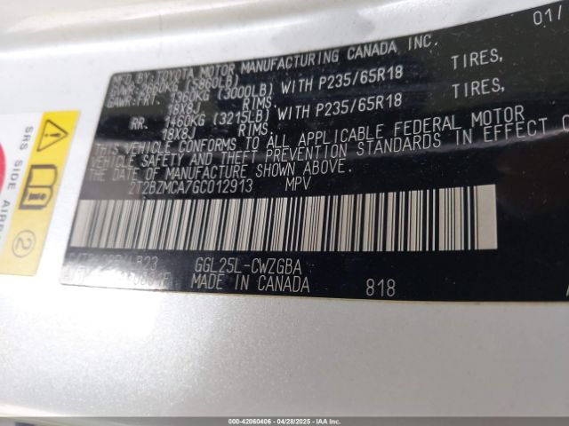 2T2BZMCA7GC012913 Lexus RX 350