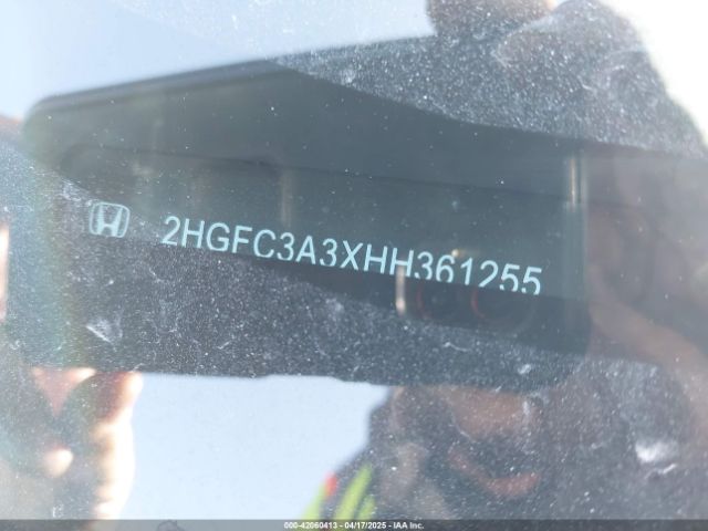 2HGFC3A3XHH361255 Honda Civic Ex-t