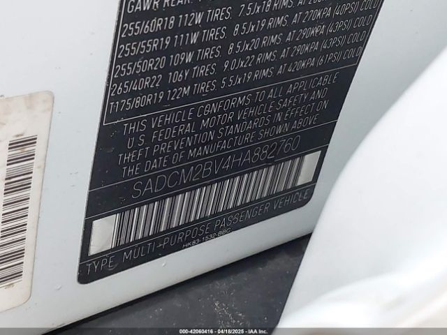 2017 JAGUAR F-PACE SADCM2BV4HA882760 Photo 8