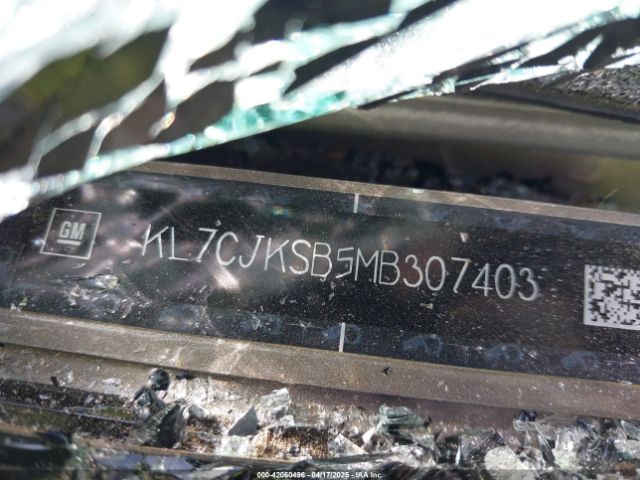 KL7CJKSB5MB307403 Chevrolet Trax Fwd Ls