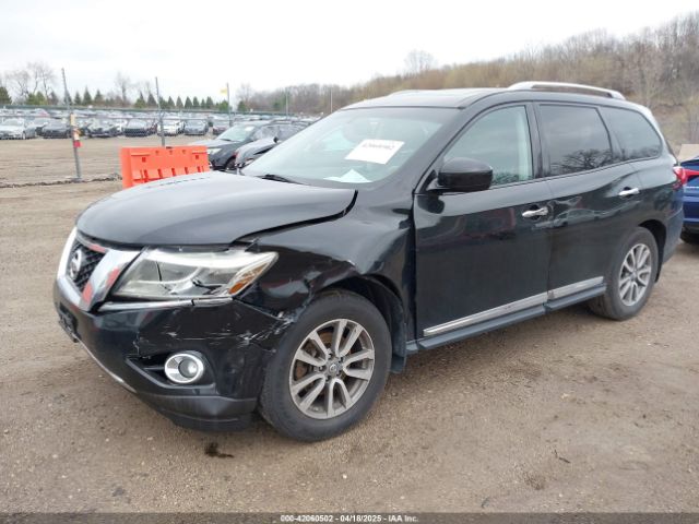 5N1AR2MM0EC663878 Nissan Pathfinder Sl