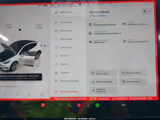 7SAYGDEE2RA248369 Tesla Model Y Long Range Dual Motor All-wheel Drive