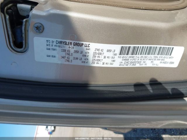 2C4RC1BG4ER372629 Chrysler Town & Country Touring