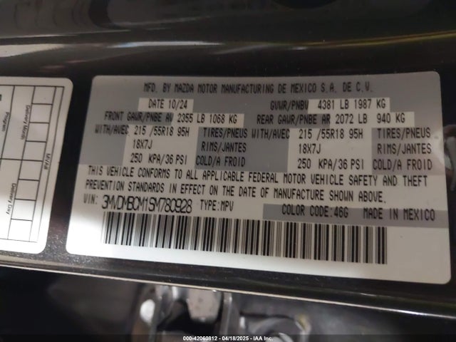 3MVDMBCM1SM780928 Mazda Cx-30 2.5 S Preferred Package