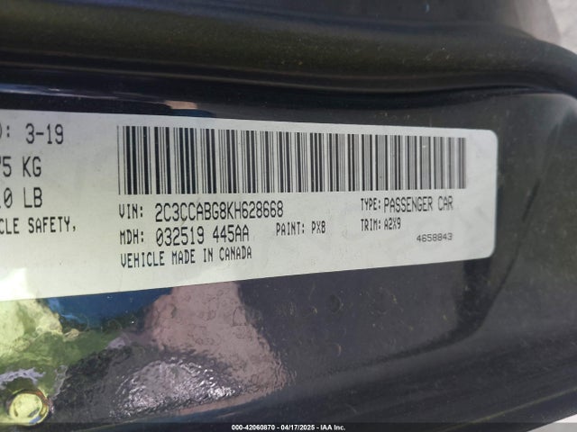 Chrysler 300 300s 2019 2C3CCABG8KH628668 Image 9