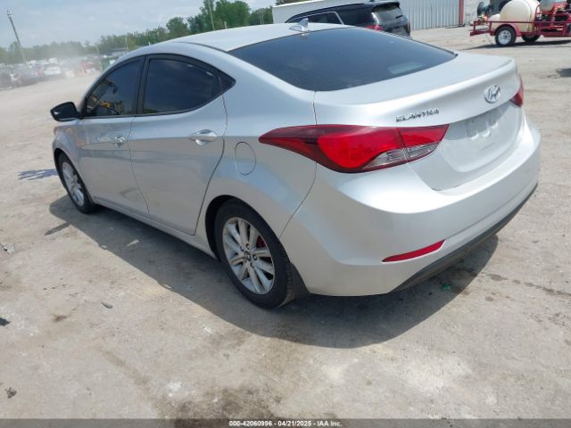 KMHDH4AE4FU264511 Hyundai ELANTRA SE