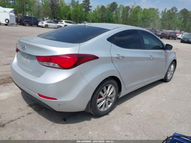 KMHDH4AE4FU264511 Hyundai ELANTRA SE