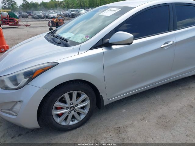 KMHDH4AE4FU264511 Hyundai ELANTRA SE