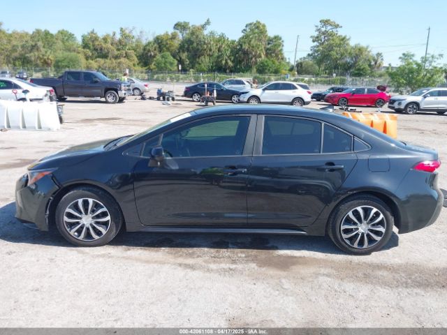 JTDEPRAE3LJ010391 Toyota COROLLA LE