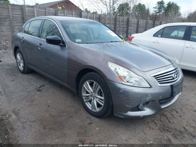 Auction sale of the 2012 Infiniti G25x, vin: JN1DV6AR1CM860458, lot number: 42061371