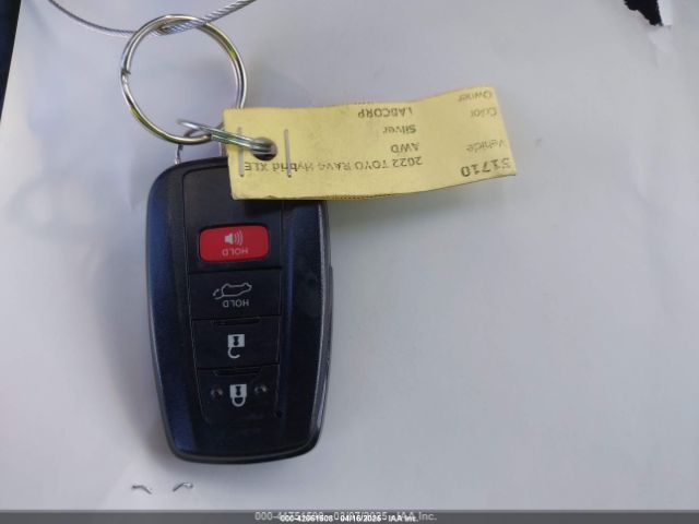 4T3RWRFV2NU050785 Toyota Rav4 Hybrid Xle
