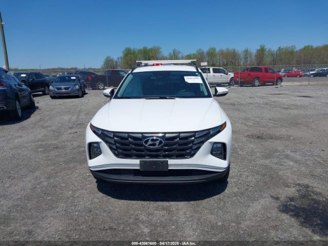 KM8JBCA15NU031537 Hyundai Tucson Hybrid Blue