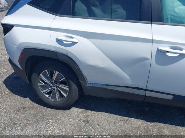 KM8JBCA15NU031537 Hyundai Tucson Hybrid Blue