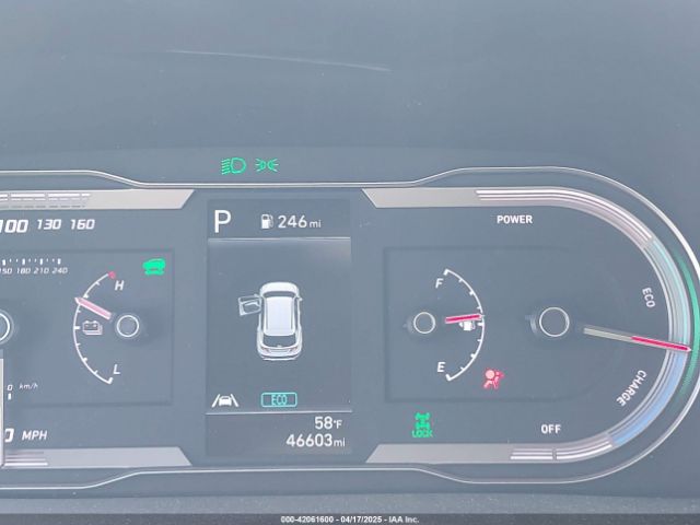KM8JBCA15NU031537 Hyundai Tucson Hybrid Blue