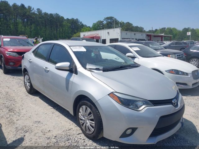2T1BURHE2EC226295 Toyota COROLLA L