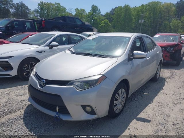2T1BURHE2EC226295 Toyota COROLLA L