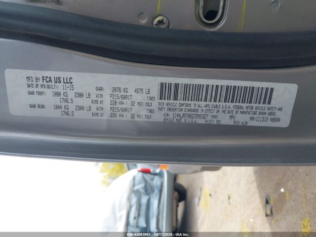 1C4NJRFB8GD595327 Jeep Patriot High Altitude Edition