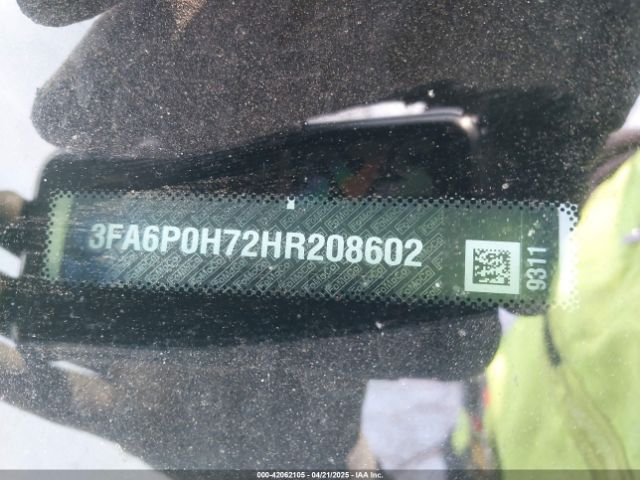 3FA6P0H72HR208602 Ford FUSION SE