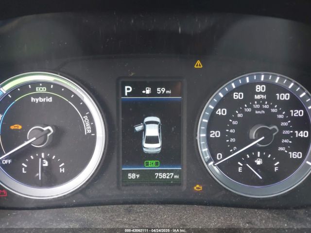 KMHE24L34JA079581 Hyundai Sonata Hybrid Se