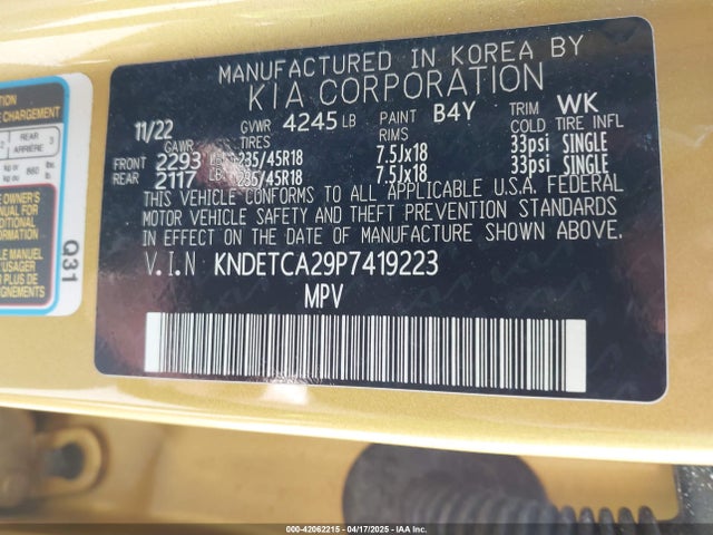 KIA Seltos Sx Turbo 2023 KNDETCA29P7419223 Image 9