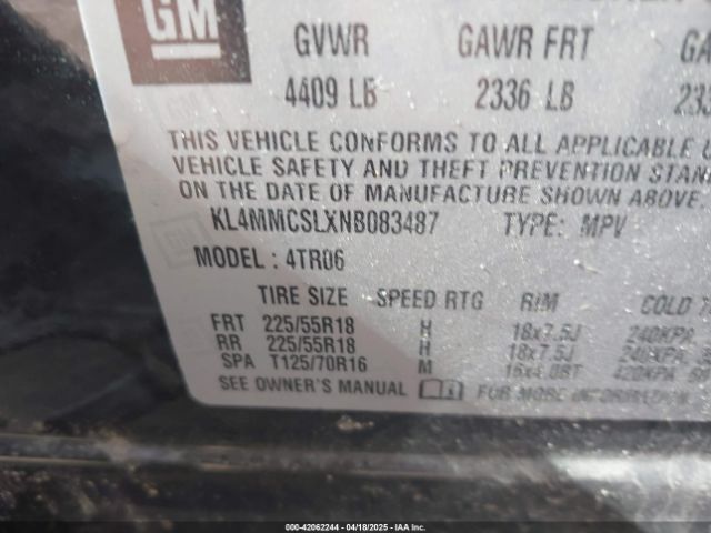 2022 BUICK ENCORE GX KL4MMCSLXNB083487 Photo 8