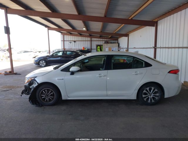 JTDEAMDEXMJ020949 Toyota Corolla Hybrid Le