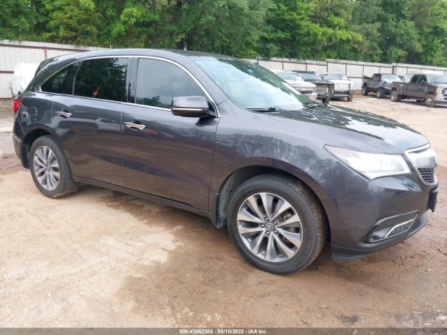 2014 ACURA MDX 5FRYD4H49EB044639