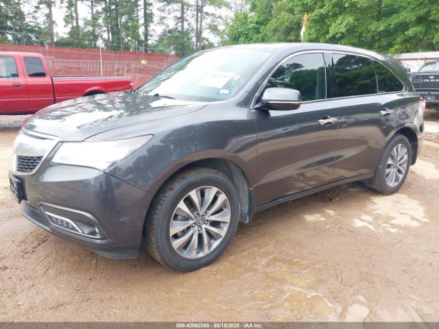 2014 ACURA MDX 5FRYD4H49EB044639 Photo 1