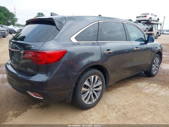 2014 ACURA MDX 5FRYD4H49EB044639 Photo 3